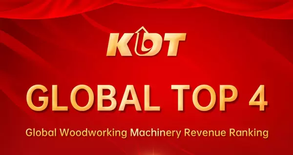 [Top 4 mundial] &iexcl;KDT entra en el primer nivel mundial de fabricantes de maquinaria para trabajar la madera!